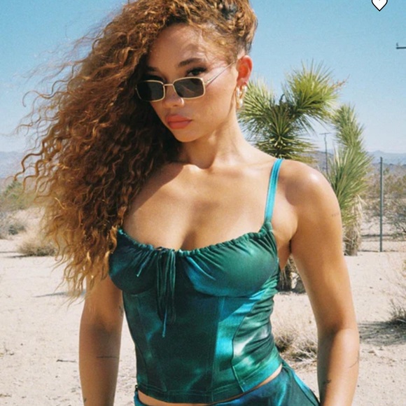 Princess Polly Sound Check Corset Multi Color - Picture 2 of 4